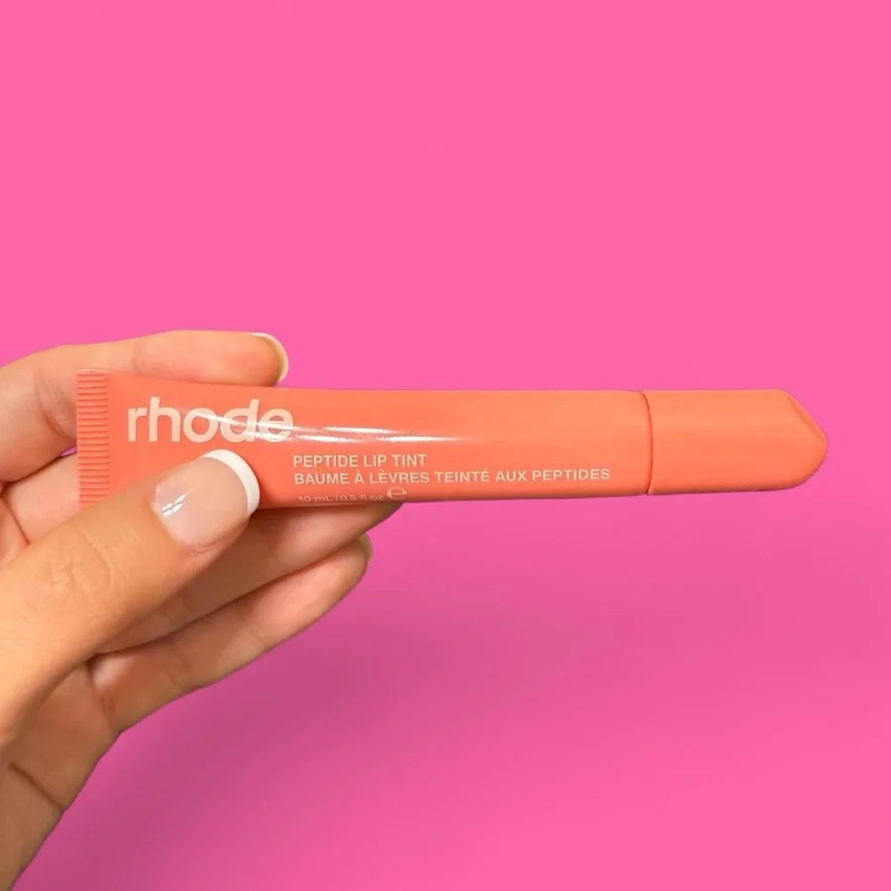 rhode peptide lip tint in the shade "peach pit"! - Picture 1 of 3